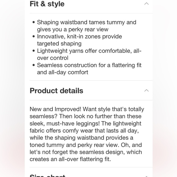 ASSETS by SPANX Women's Plus Size
Seamless Leggings - Black new - Picture 7 of 8